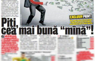 Exclusiv print » Salariul selecţionerului a fost motiv de polemică după meciurile cu Ungaria şi Olanda » Piţi, cea mai bună "mînă"!