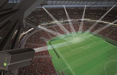 Sistem cu 14 camere pentru Cupa Confederaţiilor! » Depistează dacă mingea trece linia porţii