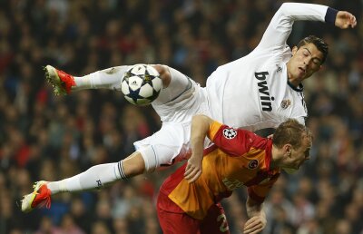 FOTO şi VIDEO Real Madrid - Galatasaray 3-0 » Madrilenii îşi iau zborul către semifinale