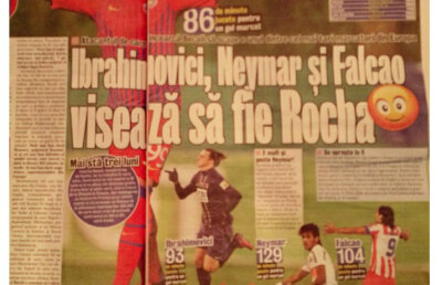 S-a amuzat şi doamna Rocha: "Sînt foarte mîndră de războinicul meu" :)