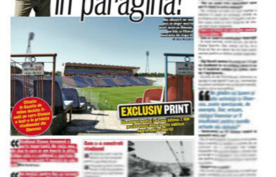 Exclusiv print » După pozele şocante din Gazetă cu dezastrul din Ghencea, Armata reacţionează: "Refacerea stadionului nu e justificată!" :O