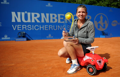 Vis împlinit » Simona Halep a cîştigat primul trofeu al carierei: finala de la Nurnberg
