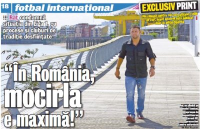 Exclusiv print » Să mai şi rîdem cu fotbalul românesc: Tersinio-Jairzinho şi Copos, motivatorul-distrugător!