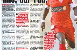Exclusiv print » Interviu cu noul fundaş de bandă al lui Dinamo, Collins Fai: "Abia aştept meciul cu Steaua!"
