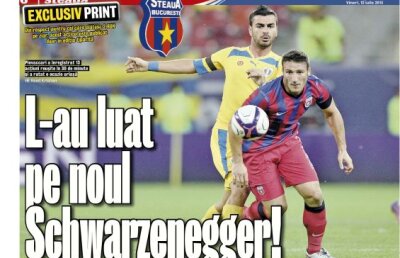 Exclusiv print » Soţia l-a scăpat pe Reghecampf de Bokila în Supercupa României!