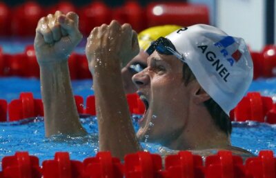 Minunea franceză » Yannick Agnel, campion olimpic la 200 m, şi-a completat ieri palmaresul cu titlul mondial