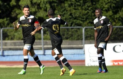 VIDEO şi FOTO Cei trei eurofantastici » Budescu, Fatai şi Tembo au dat recital în Slovacia, Astra învingînd cu 3-1