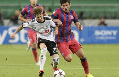 Scorul preferat, 2-2, a dus-o pe Steaua în Ligă » Cifrele meciului cu Legia