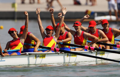 Încă un argint la Mondialele de canotaj. Fetele din barca de 8 plus 1, vicecampioanele lumii