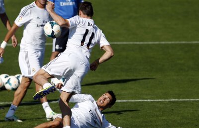 Atac extrem la Bale! » Galezul i-a strecurat mingea printre picioare, Ronaldo a vrut să se răzbune