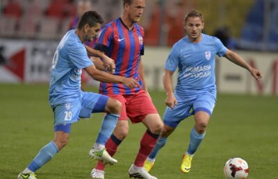 VIDEO+FOTO Săgeata Stelei » "Roş-albaştrii" au zdrobit echipa lui Selymes, 5-0, ultimul test înaintea revenirii în grupele UCL