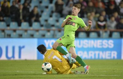 VIDEO+FOTO Minutele de aur! » Dinamo a obţinut la Galaţi primul succes în deplasare din acest sezon, 2-1 cu Oţelul