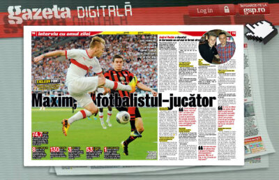 EXCLUSIV Andrei Vochin a discutat în Germania cu cel mai în formă stranier, Alex Maxim: "Nu m-ar mira să nu prind următoarea convocare la naţională!"