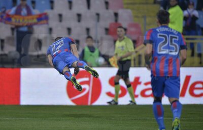 FOTO Georgievski, responsabil cu golul şi distracţia în Ghencea » "Cangurul nebun" a arătat ce ştie :)