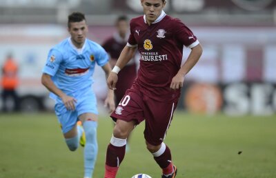 Fotbalistul care "i-a încăierat" pe Moldovan şi "Vamă" promite loialitate: "În ţară doar la Rapid"