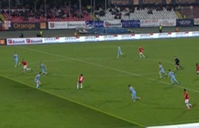 FOTO şi VIDEO Greşeli grave de arbitraj la Dinamo - FC Braşov » Balaj: "Ce vină am eu?" Centralul propune o soluţie