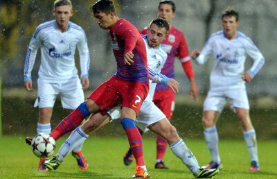Puştii speră la optimi! » Steaua U19 a reuşit un egal cu Schalke 04 şi are şanse la calificare