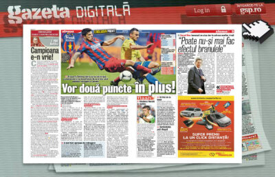 Răsfoieşte online Gazeta Digitală » Rivalele au un interes comun! Adevăratul motiv pentru care Steaua şi Dinamo cer cu disperare amînarea meciurilor de final de an!