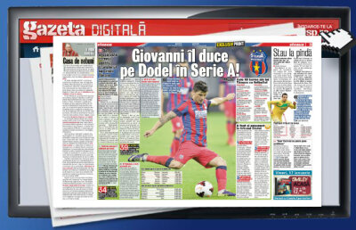 Răsfoieşte online Gazeta Digitală » Steaua se umple de bani! Tănase a semnat un precontract cu o echipă din Serie A!