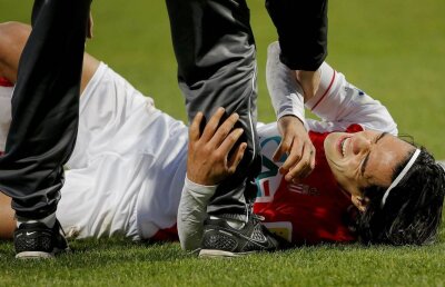 Falcao, după ce şi-a rupt ligamentele şi va rata Mondialul din acest an: "Am inima frîntă!"