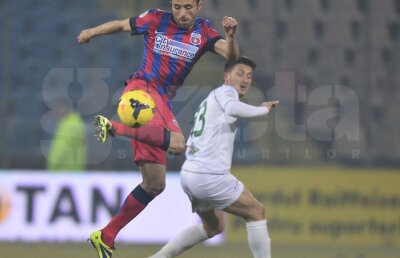 FOTO şi VIDEO From Chiajna with love » Steaua a făcut spectacol, 4-0, cu un adversar paralizat, care i-a făcut două goluri cadou