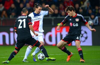 VIDEO Călcaţi de ZlaTANC » Ibrahimovici şi PSG au desfiinţat-o pe Leverkusen, 4-0, şi se pot gîndi deja la "sferturi"