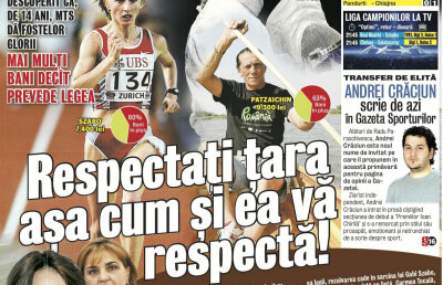 ACUM, la chioşcuri, o nouă investigaţie marca GSP » Descoperire incredibilă: de 14 ani, MTS dă fostelor glorii mai mulţi bani decît prevede legea!