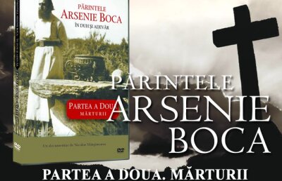 DVD – Eveniment Arsenie Boca (Partea a doua - Mărturii). Acum la toate chioşcurile, doar cu Gazeta Sporturilor