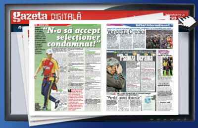 Răsfoieşte online Gazeta Digitală » Dialog incendiar cu noul preşedinte al FRF » Burleanu: "N-o să accept selecţioner condamnat!"