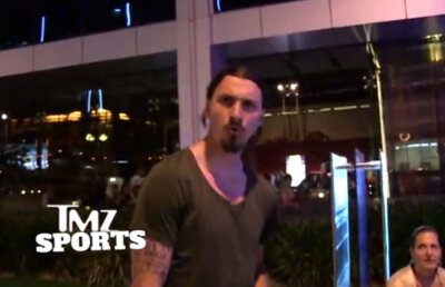 VIDEO Cum i-a inflamat Zlatan pe americani, în timp ce îşi făcea vacanţa în SUA: "E o mare glumă!"