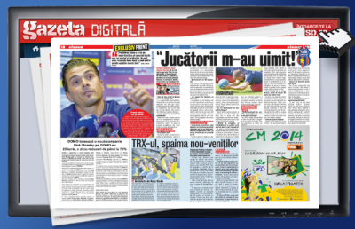 Răsfoieşte online Gazeta Digitală » Secretele pregătirii Stelei » Interviu cu noul preparator fizic: "Jucătorii m-au uimit"