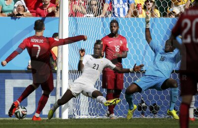 FOTO şi VIDEO Victorie de palmares » Portugalia a învins Ghana, 2-1, însă lusitanii pleacă acasă