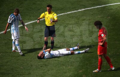 Angel Di Maria a cedat! » Jucătorul care a dus Argentina în "sferturi" s-a accidentat în prima repriză