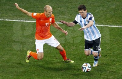 Unde au fost starurile? » Arjen Robben şi Lionel Messi au fost de nerecunoscut! Cifre incredibil de slabe