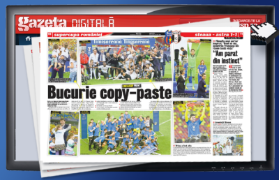 Răsfoieşte online Gazeta Digitală » Portretul lui Gâlcă la Supercupă » Cum se automotivează după fiasco