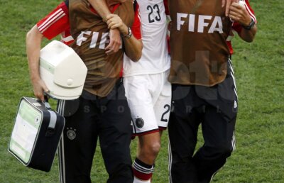 VIDEO Garay l-a făcut knockout » Germanul care l-a înlocuit pe Khedira a fost aproape de o dramă