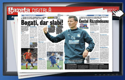 Răsfoieşte online Gazeta Digitală » Haos în liga secundă + Radiografie lucidă a adversarei Stelei din Ligă