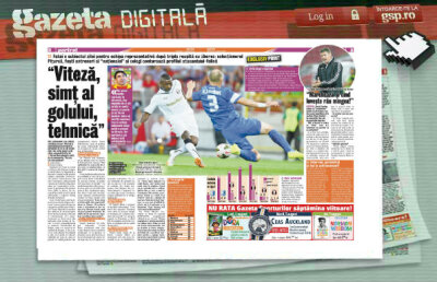 Răsfoieşte online Gazeta Digitală » Gâlcă pune piciorul în prag! A luat o decizie-şoc în cazul indisciplinatului Sînmărtean