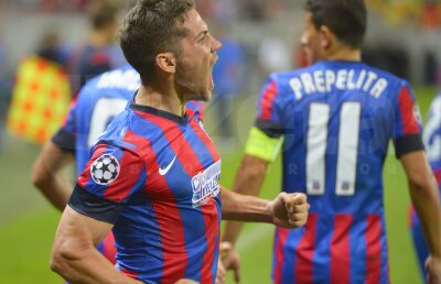 VIDEO Alex, nu Alexandrov » Chipciu şi-a luat revanşa pentru penalty-ul ratat, iar Steaua are prima şansă la calificare: 1-0 cu Ludogoreţ
