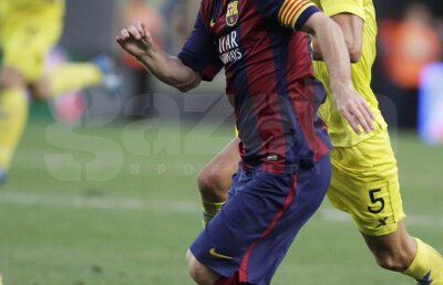 Lionel Messi şi Munir El Haddadi s-au accidentat în meciul cu Villareal » Argentinianul ratează meciul naţionalei cu Germania