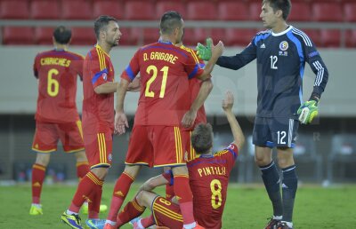 Victoria cu Grecia a declanşat explozia de bucurie din vestiarul "tricolorilor" » Entuziaşti, dar lucizi