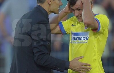 Costel Gâlcă o dă la întors! 24 de ore a ţinut masca de dur a antrenorului Stelei: "S-a interpretat greşit!" ;)