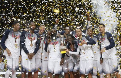 VIDEO şi FOTO Aurul e doar al lor! » Serbia nu a contat în faţa Statelor Unite în finala Campionatului Mondial de baschet!