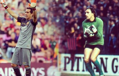 VIDEO Peste Zubizarreta sau Victor Valdes! Abia adus pe Camp Nou, Claudio Bravo a intrat în istoria Barcelonei!