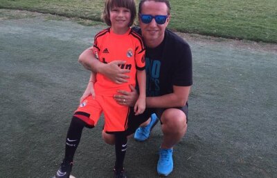 FOTO Reghe jr. o ia pe urmele tatălui! Băiatul lui Laurenţiu Reghecampf a făcut primul antrenament la Al Hilal