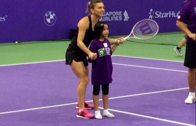 FOTO Agitaţie înainte de start » Activităţile de promovare au început deja la Turneul Campioanelor