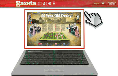 Răsfoieşte online Gazeta Digitală » 66 Year-Old Derby » GSP a pregătit o avancronică spectaculoasă a marelui meci de azi!