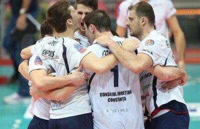 Premieră istorică » CVM Tomis a devenit prima echipă din voleiul masculin românesc care cîştigă în Italia