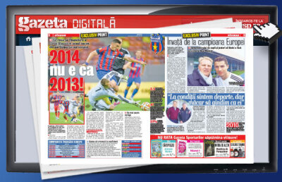 Răsfoieşte online Gazeta Digitală » Ratarea Ligii le-a dat planurile peste cap! Steaua resimte din plin absenţa din grupe » Consecinţe dramatice pentru roş-albaştri