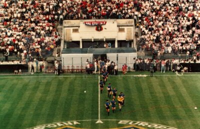 FOTO Moment istoric pentru Steaua » Imagine de colecţie cu arena din Ghencea